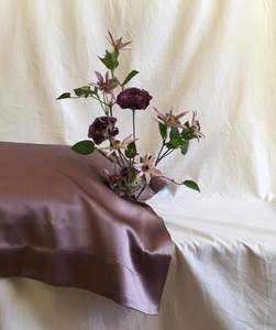 Oxford Mulberry Silk Pillowcase: Scottish Heather - Artem Luxe