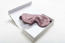 Load image into Gallery viewer, Mulberry Silk Sleep Mask Scottish Heather - Artem Luxe