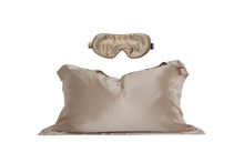 Load image into Gallery viewer, Mulberry Silk Sleep Set: Caramel - Artem Luxe