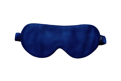 Mulberry Silk Sleep Mask Midnight Blue - Artem Luxe