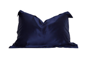 Oxford Mulberry Silk Pillowcase: Midnight Blue - Artem Luxe