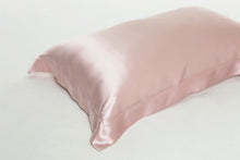 Load image into Gallery viewer, Oxford Mulberry Silk Pillowcase: Rose - Artem Luxe